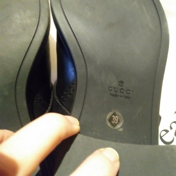 GUCCI genuine leather boots Sz 39 - Picture 8 of 12